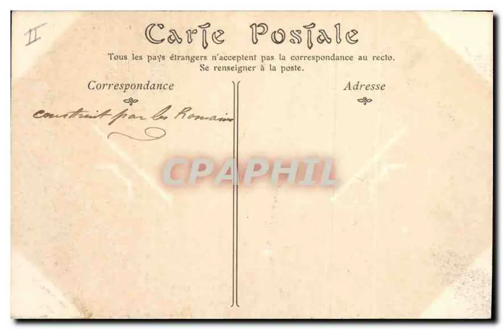 O Pont du Gard — vista aérea — editor desconhecido, n° 18 - Verso