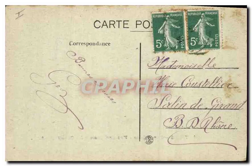 Nîmes — Die Arenen — Äußere Ansicht (Westseite) — A.R. n°68 - Rückseite