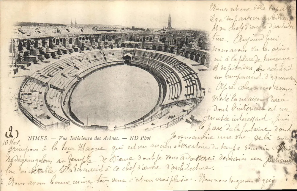 Nîmes — Vista Interna das Arenas — ND Pbot - Frente