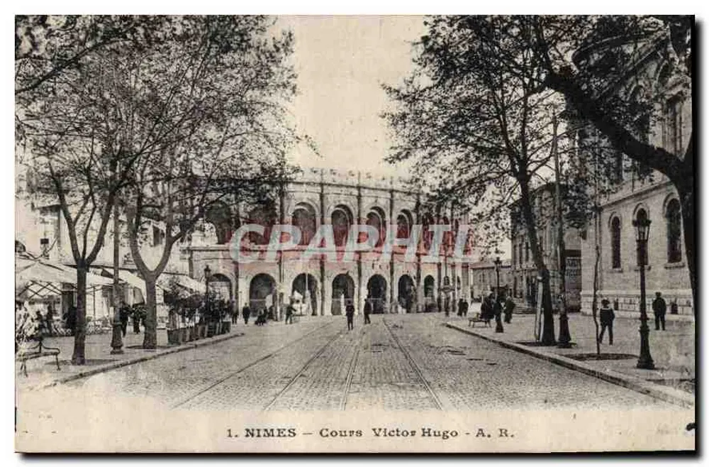 Nîmes — Cours Victor Hugo — A. R. - Frente