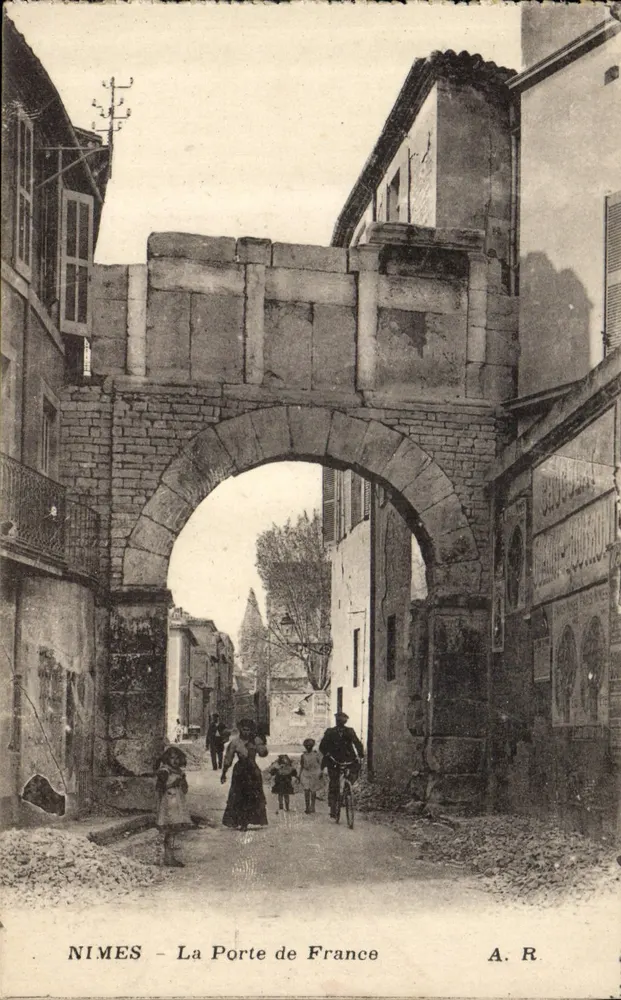 Nîmes - Die Pforte von Frankreich — Verlag A.R. - Vorderseite
