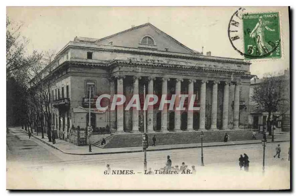 Nîmes — O Teatro — AR - Frente