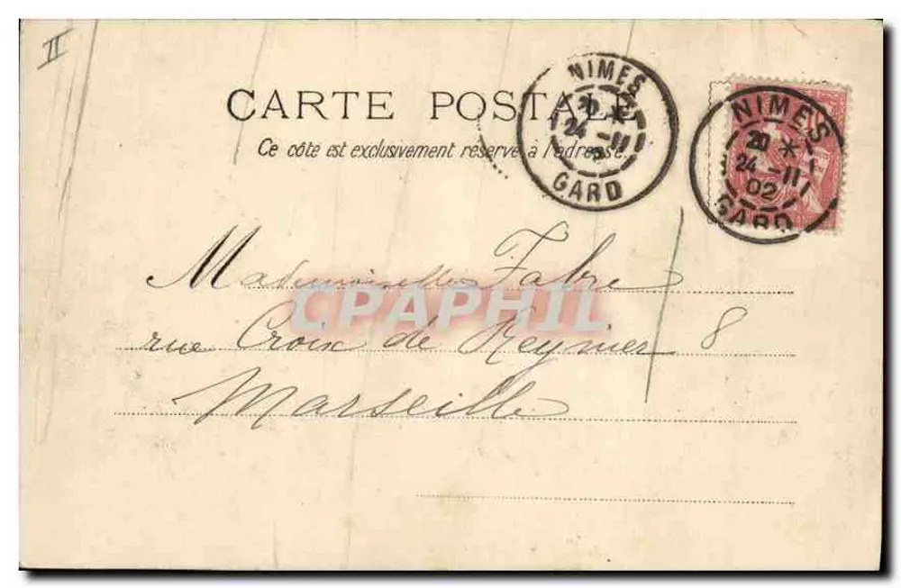 Nîmes - Igreja de Santa Bauma (Abside) — editor Gargot, n°133 - Verso