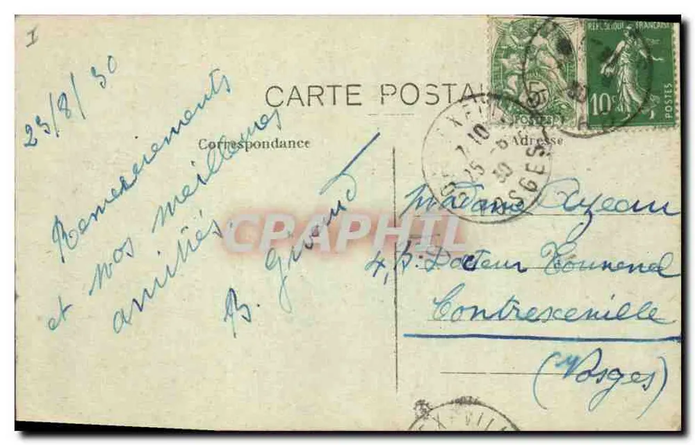 Nîmes — O Teatro — A.R. n°14 - Verso