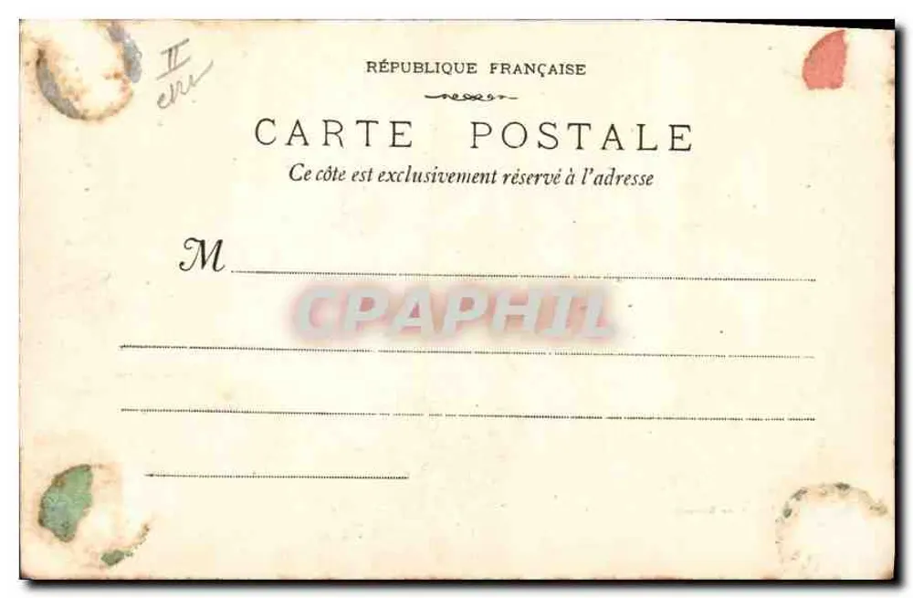 Nîmes - Avenida Feuchères — Fototip. E. Lacour — Marselha, n° 1183 - Verso