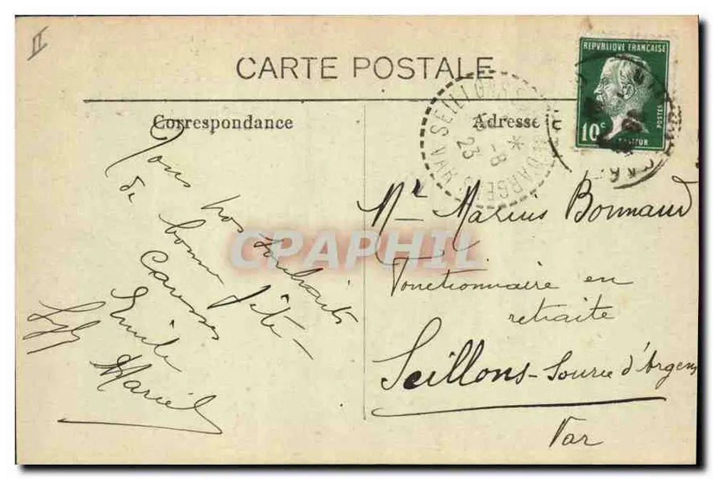 Nîmes — Boulevard Victor-Hugo — A.R. - Verso