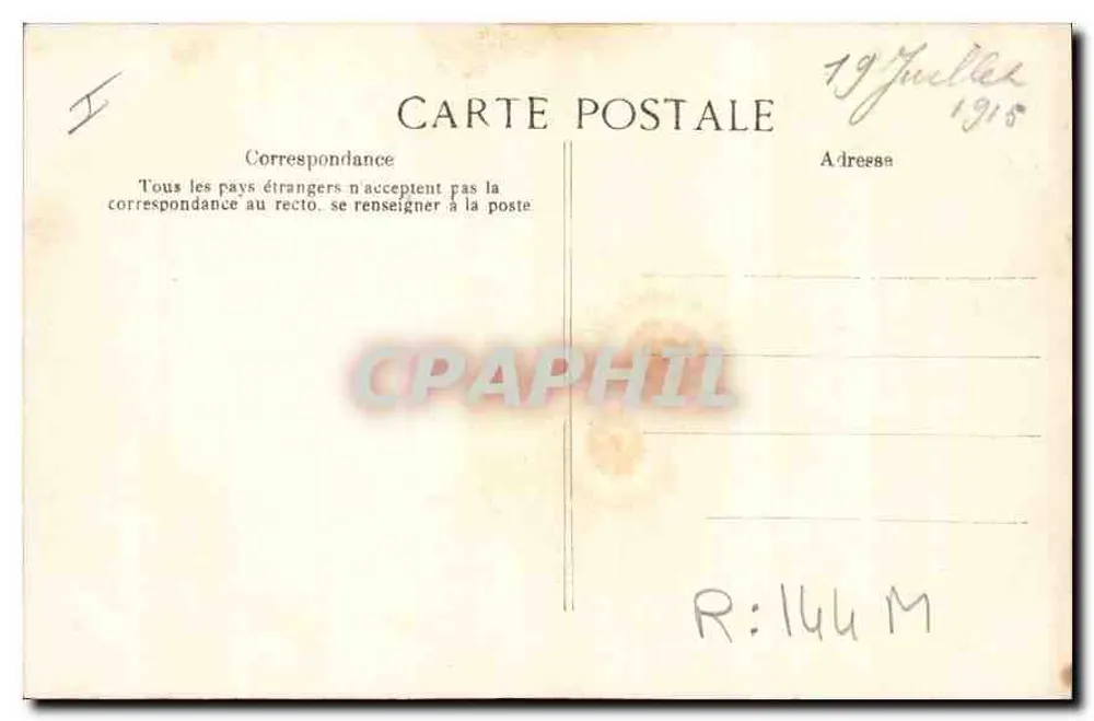 Nîmes — A Catedral — editor NIMES — n° 2348 - Verso