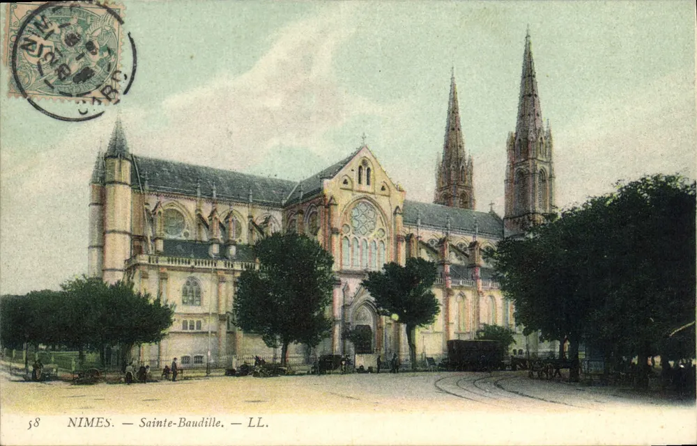 Nîmes — Santa Baudeille — LL. — n°58 - Frente