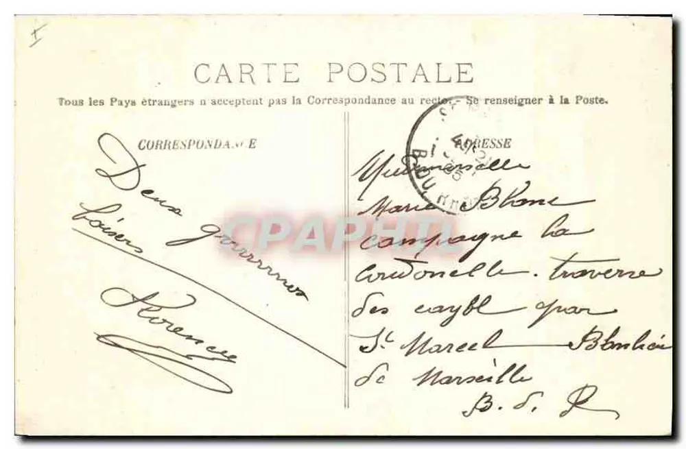 Nîmes — Santa Baudeille — LL. — n°58 - Verso