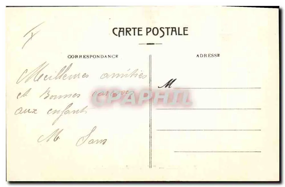 Nîmes — Palácio de Justiça — AR. - Verso