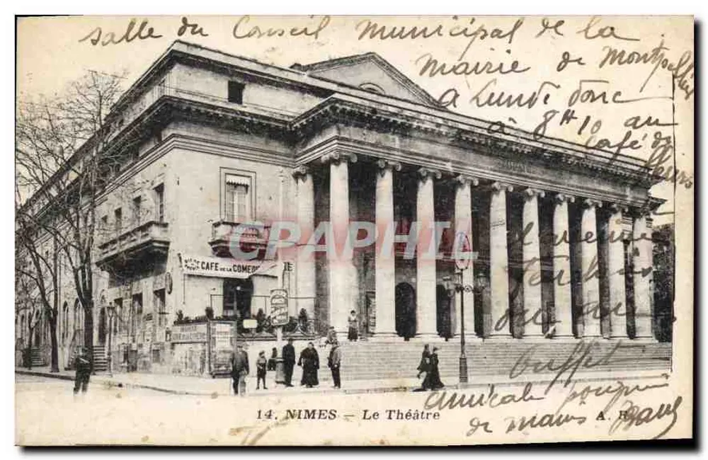 Nîmes — O Teatro — Sala do Conselho Municipal - Frente