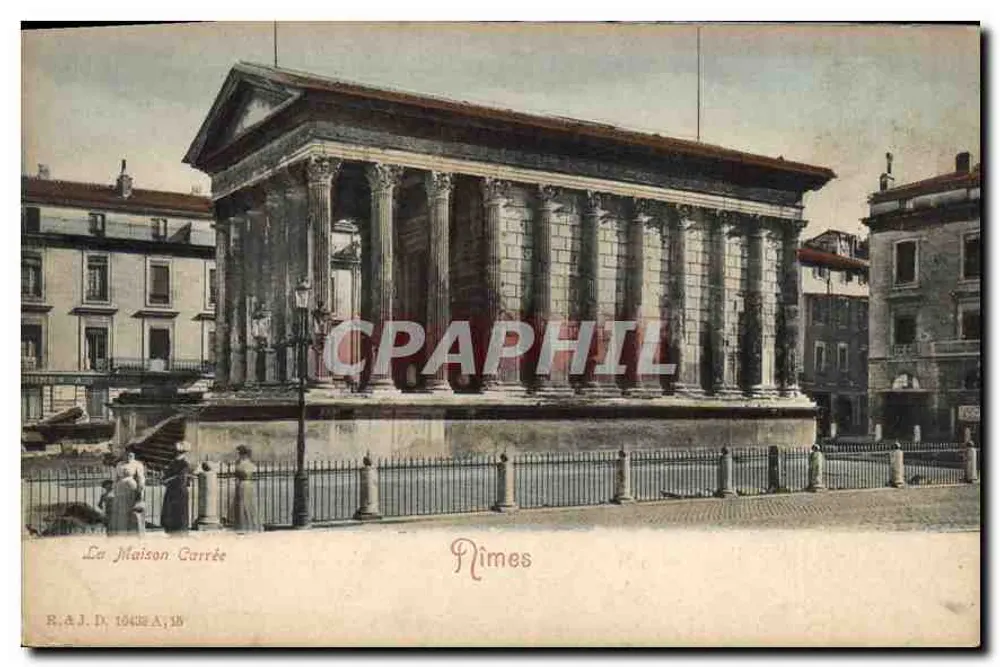 La Maison Carrée — Nîmes — R.A.J.D. 19432 A.15 - Frente