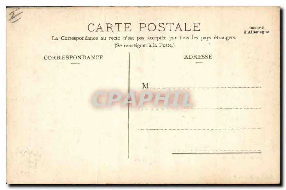 La Maison Carrée — Nîmes — R.A.J.D. 19432 A.15 - Verso