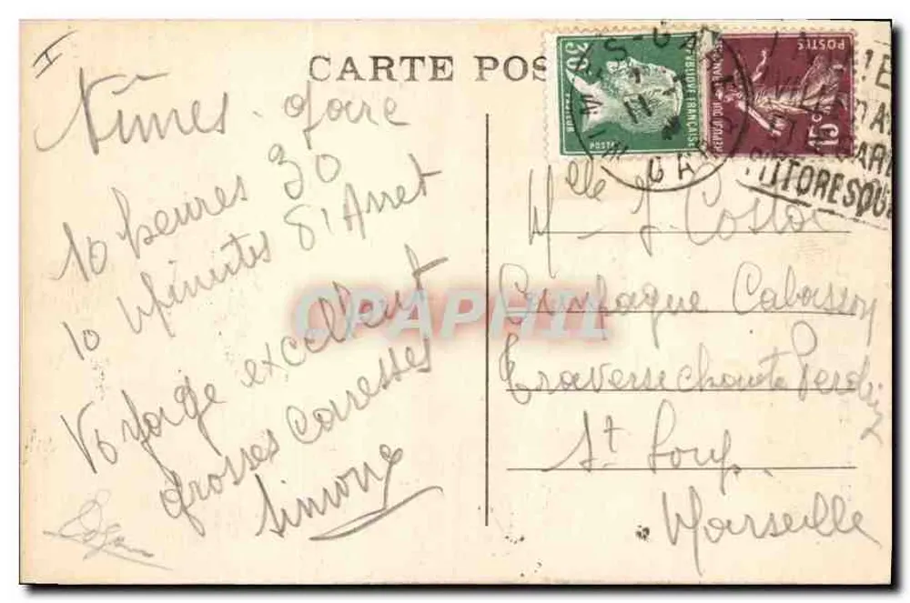 Nîmes — A Catedral — A.R. (editor A.R.) - Verso