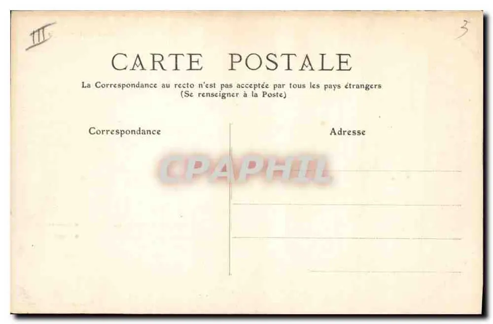 Nîmes — Boulevard Victor-Hugo — Coleção Aubac-Méjean, Nîmes - Verso