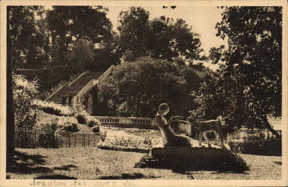 Jardin de la Fontaine — Nîmes (Gard) — Éditions d'Art, Paris - Vorderseite