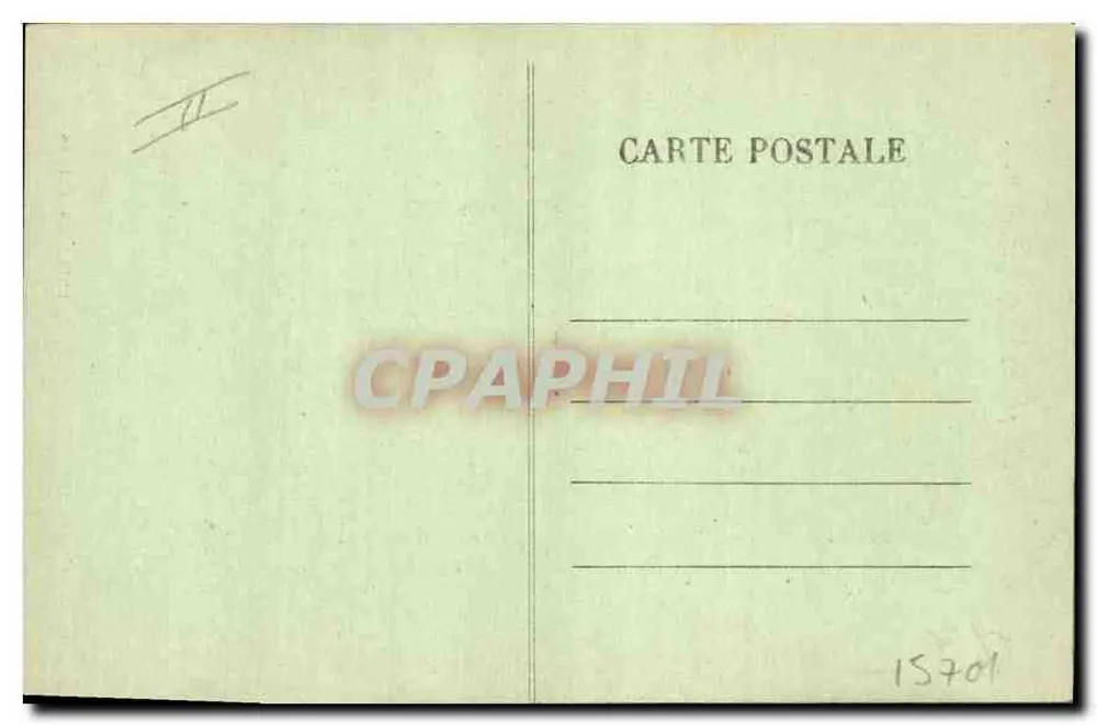 Nîmes — Catedral — Editoria das Alènes, série 6 - Verso