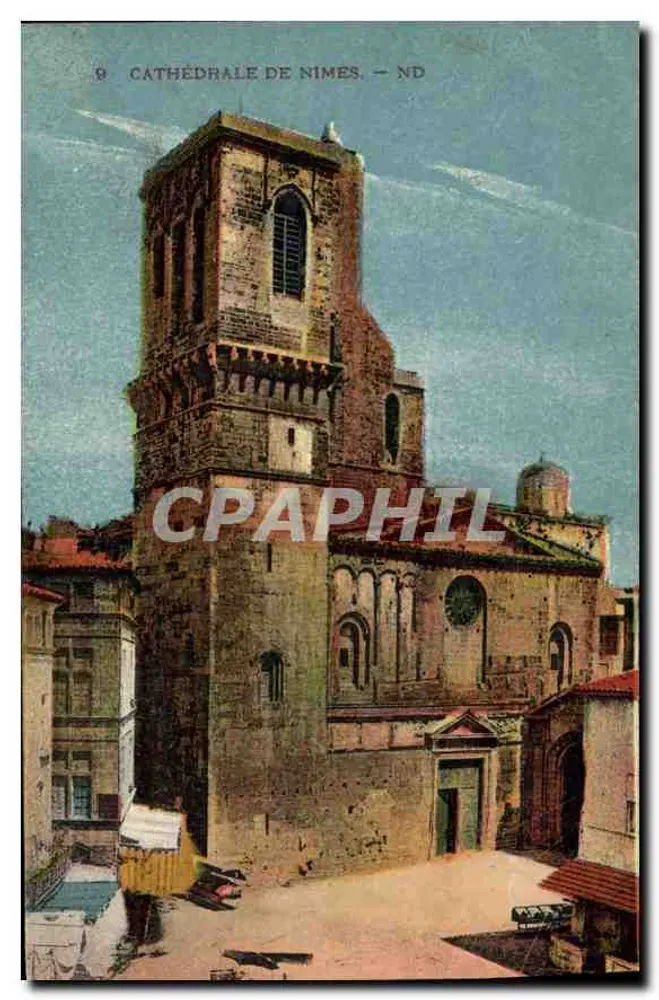 Catedral de Nîmes — ND — Éditeur : N° 8 - Frente