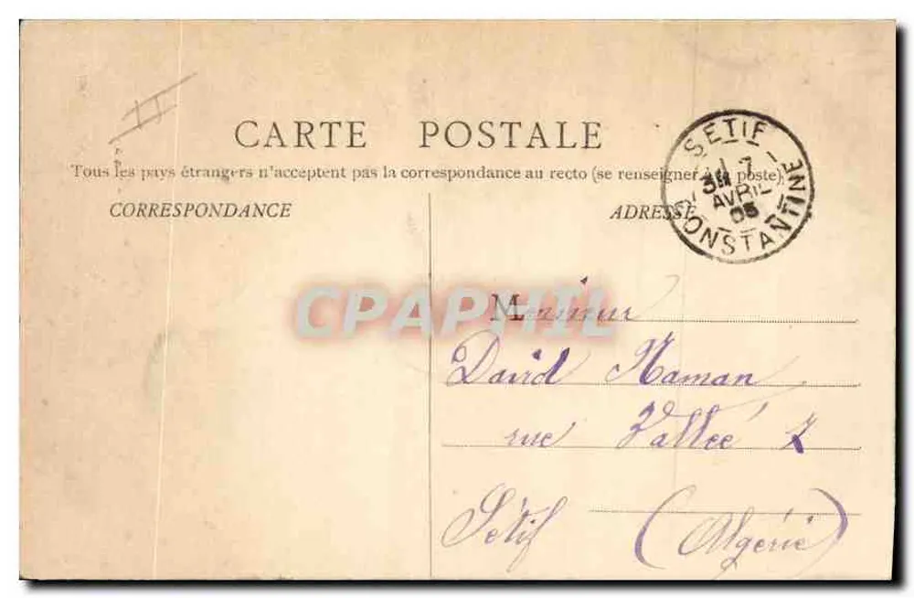 Nîmes — Palácio de Justiça — editor anônimo, n° 24 - Verso