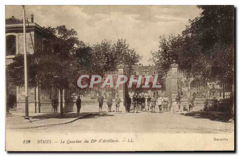 Nîmes — O Bairro do 19º de Artilharia — Selecta - Frente