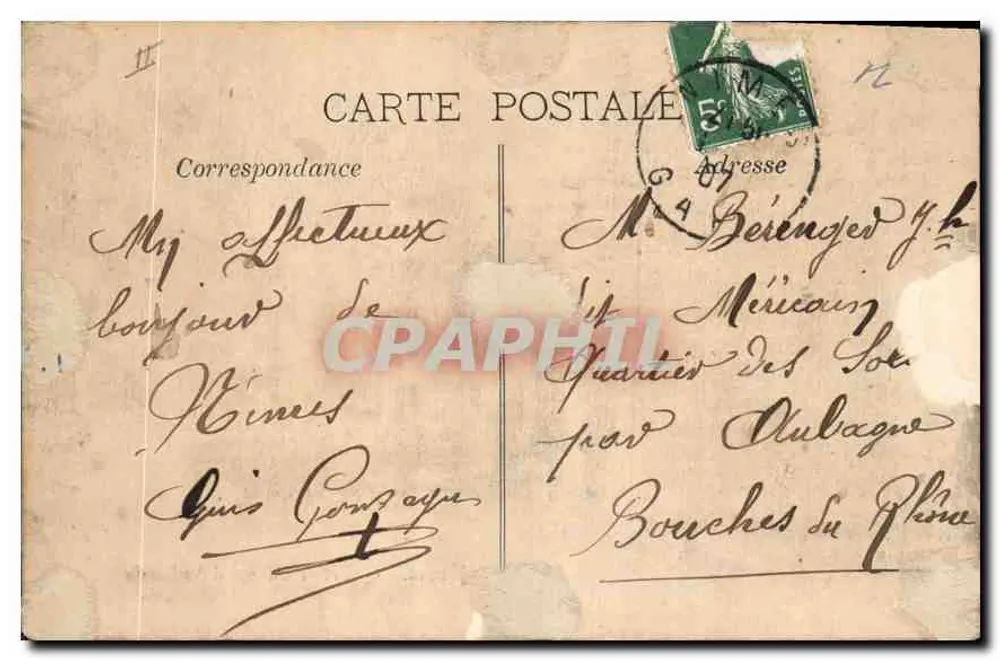 Nîmes. Bairro do 19º de Artilharia — editor desconhecido, n° 30 - Verso