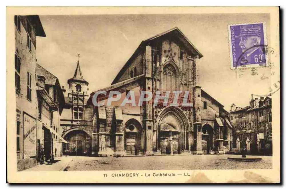 Chambéry - A Catedral — LL - Frente