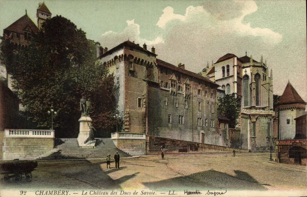 Chambéry — Schloss der Herzöge von Savoyen — LL. Haute Savoie - Vorderseite
