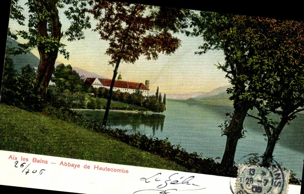 Aix-les-Bains — Abadia de Hautecombe — editor desconhecido, n° 26/206 - Frente