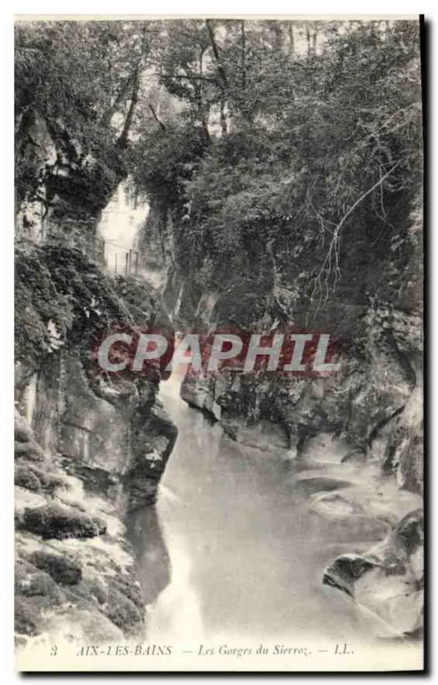 Aix-les-Bains — As Gorges do Sierros — L.L. - Frente