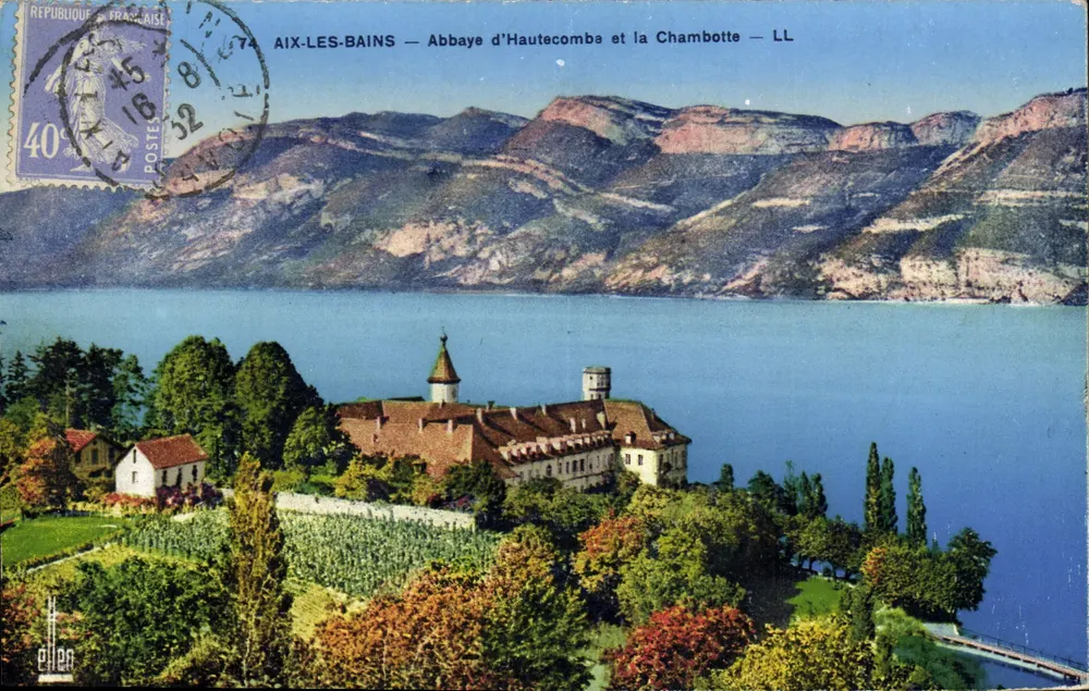 Aix-les-Bains — Abtei Hautecombe und die Chambotte — LL - Vorderseite
