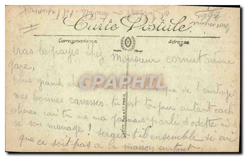 Aix-les-Bains — Villa des Fleurs — LL. — N° 191 - Rewers