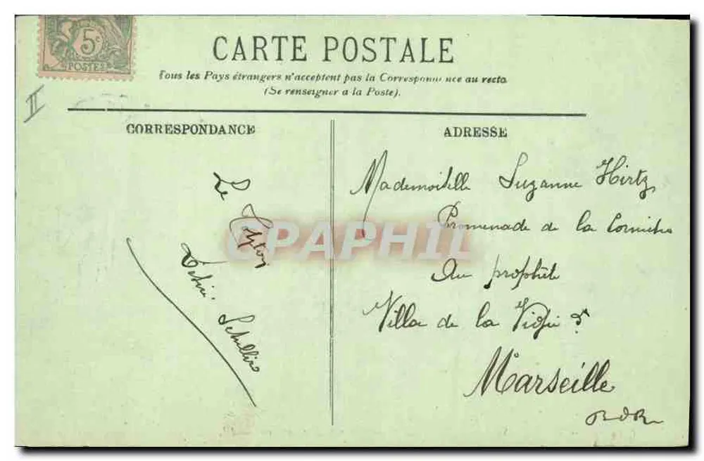 Aix-les-Bains — Lago do Bourget — Castelo de Châtillon — LL. - Verso