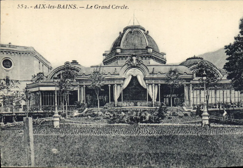 AIX-les-BAINS — O Grande Círculo — Editor: - Frente