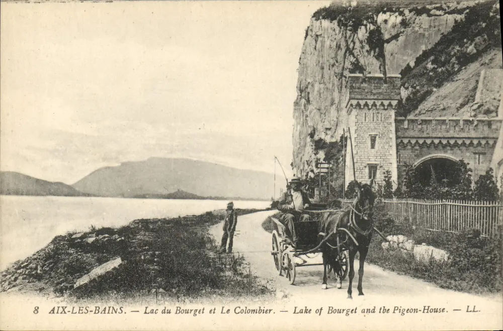 Aix-les-Bains — Lac du Bourget et Le Colombier — LL. - Recto