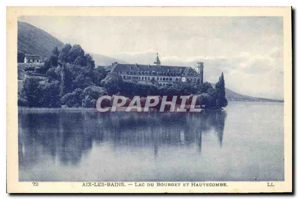 Aix-les-Bains — Lago do Bourget e Hautecombe — LL n°72 - Frente
