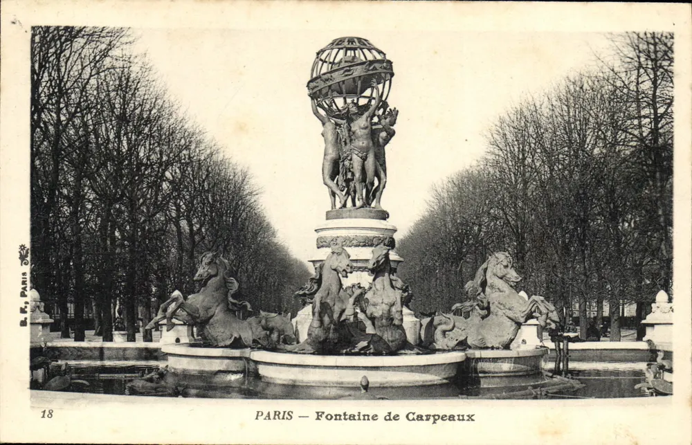 Paris — Fontaine de Carpeaux — B.R. Paris, n°18 - Frente