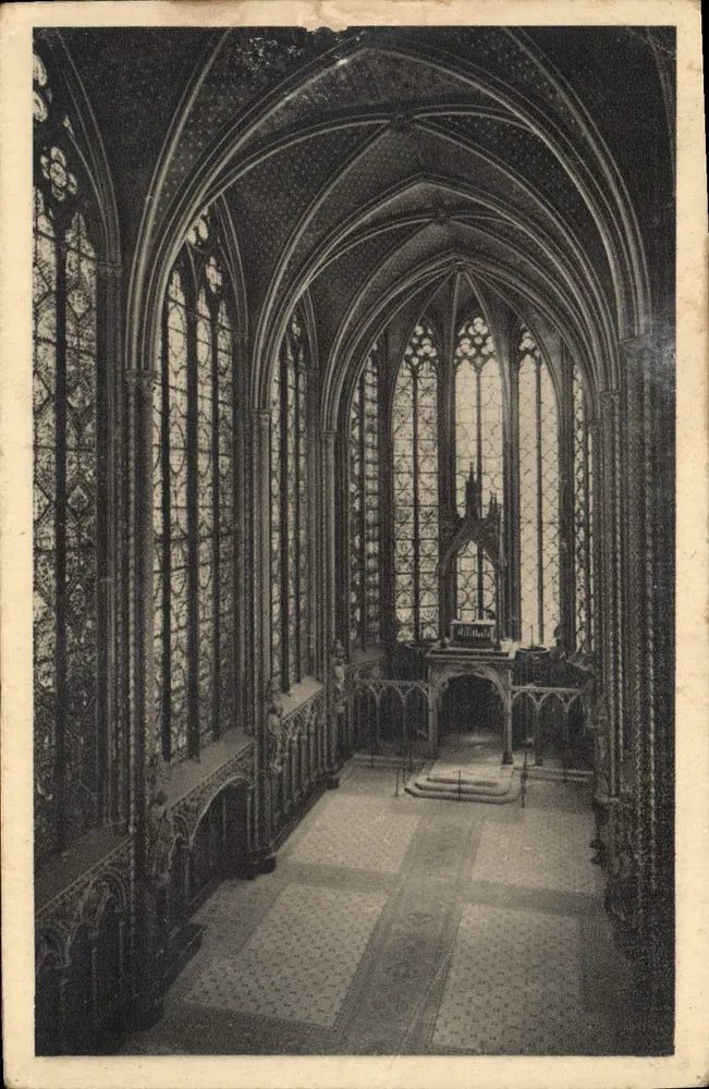 Paris / La Sainte-Chapelle — Die Kirche — Éditeur Serv. Commercial Monument Historiques - Vorderseite