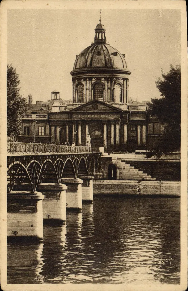L'Institut de France — Paris — Éditions d'Art Mariel - Recto