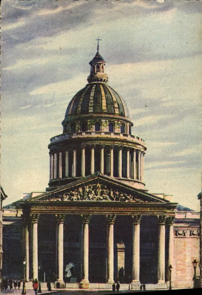 O Panteão — Paris — Éditions d'Art Yvon - Frente