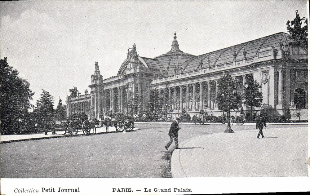 PARIS — Ansicht des Grand Palais — Sammlung Petit Journal - Vorderseite