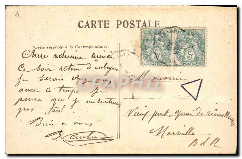 PARIS — O Arco do Triunfo da Estrela — editor não identificado - Verso