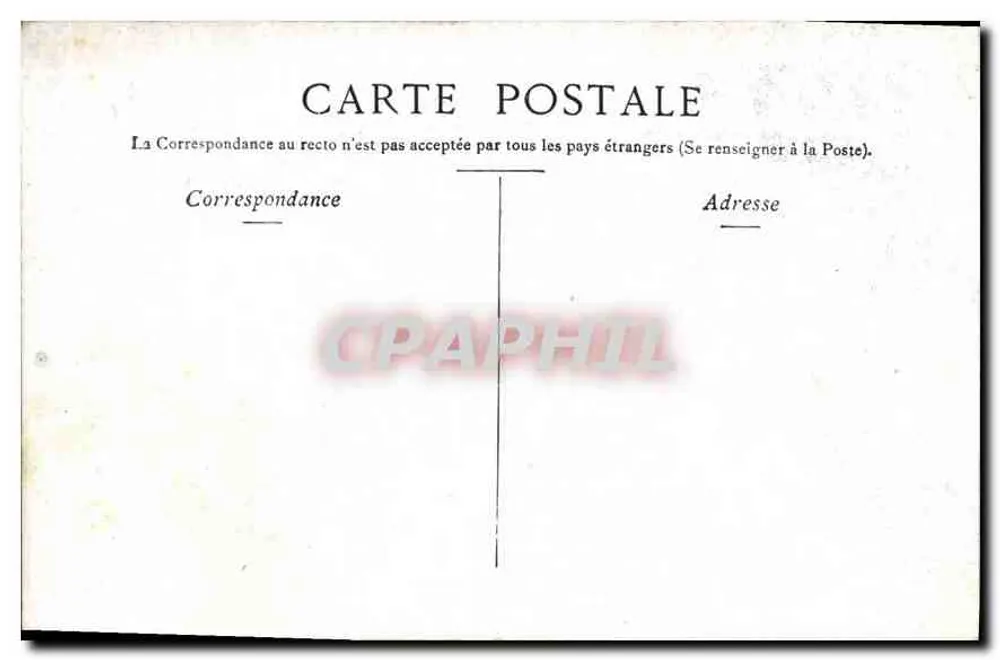 Paris — Der Pont d'Arcole & Rathaus — Verlag nicht sichtbar - Rückseite