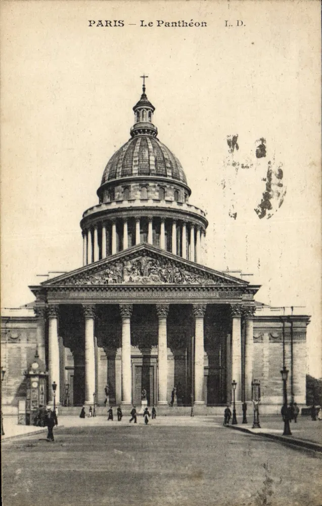 PARIS — O Panteão — L.D. - Frente