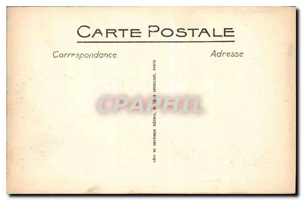 Paris - Panorama vom Panthéon über den Luxembourg - 'LL' - n°866 - Rückseite