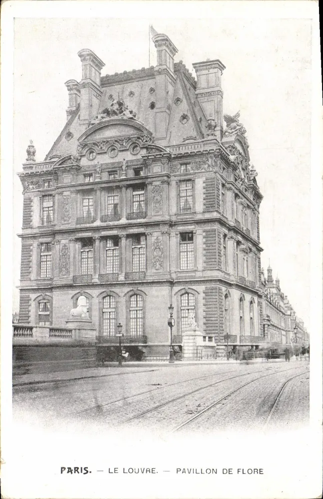 Paryż. Pałac Louvre — Pawienny Pałac - Awers