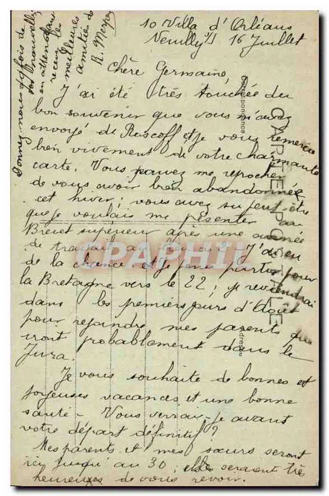 Paris — Bois de Boulogne — Unterer See — Verleger: Antike Ansichtskarte n°18 - Rückseite