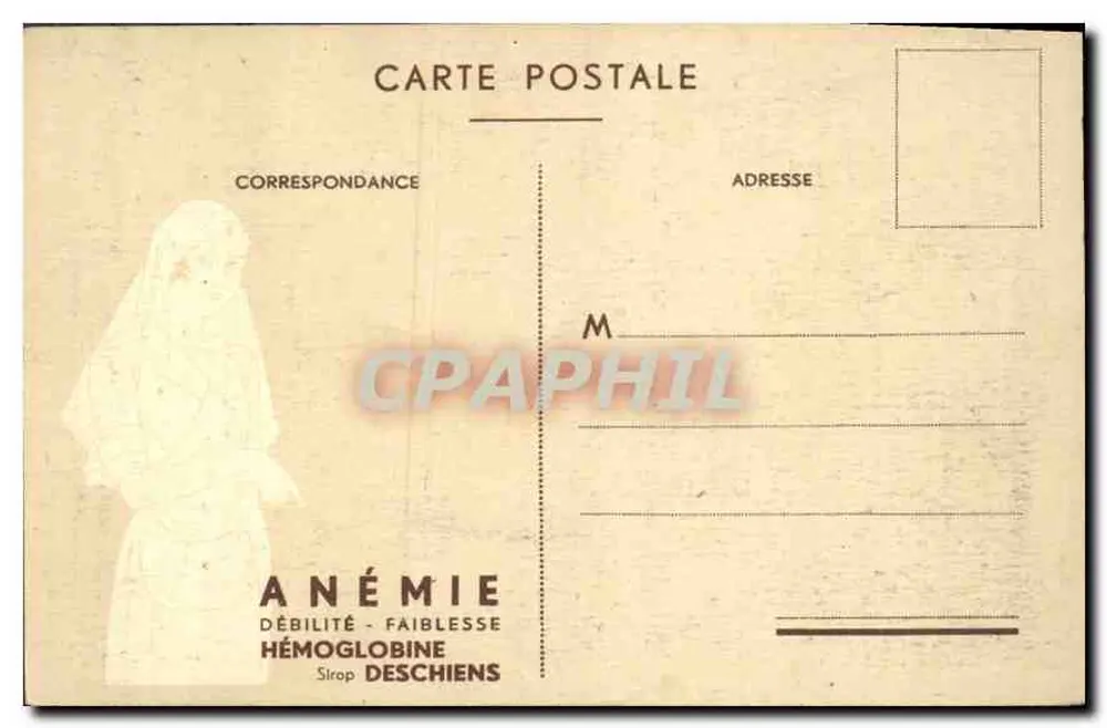 Paris — Île de la Cité und die Pont des Arts — Angeboten von Hémoglobine Deschiens - Rückseite