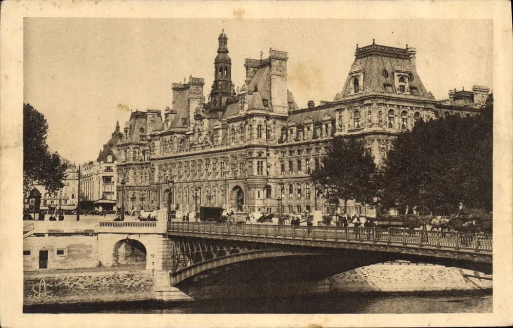Paris - O Hotel de Ville — Edição 'La Francine', Paris - Frente