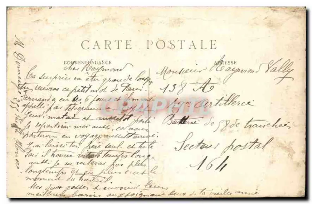 Paris — Das Handelsgericht, der Pont au Change und die Conciergerie — Verlag CCM, Nr. 1343 - Rückseite