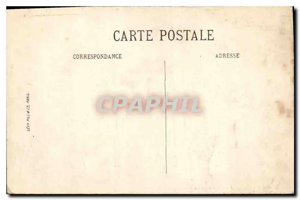 Paris — A Colunata do Louvre — LL. — n° 305 - Verso